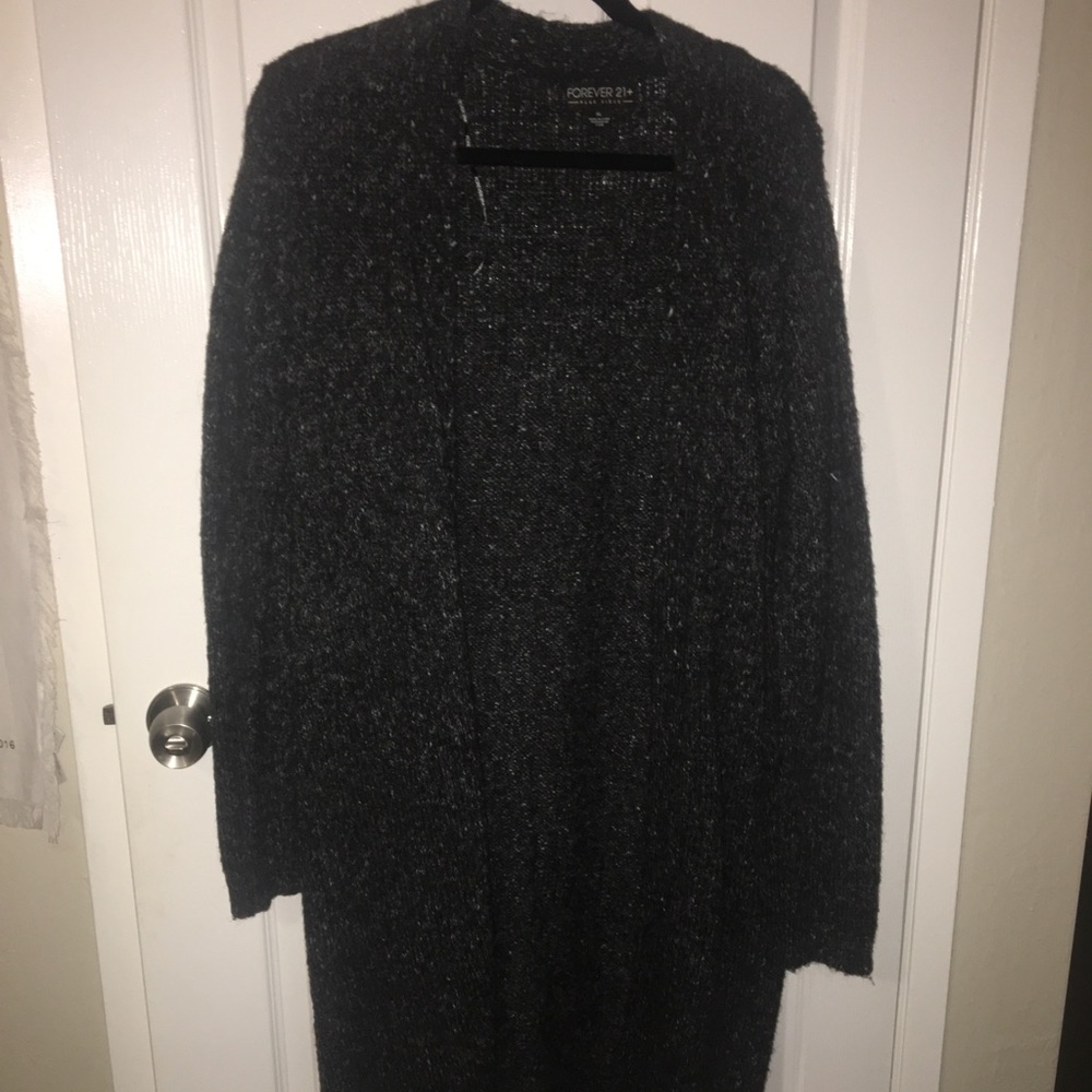 Oversized long sweater